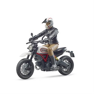 BRUDER Ducatı Scrambler Desert Motorsiklet Ve Sürücüsü-BR63051